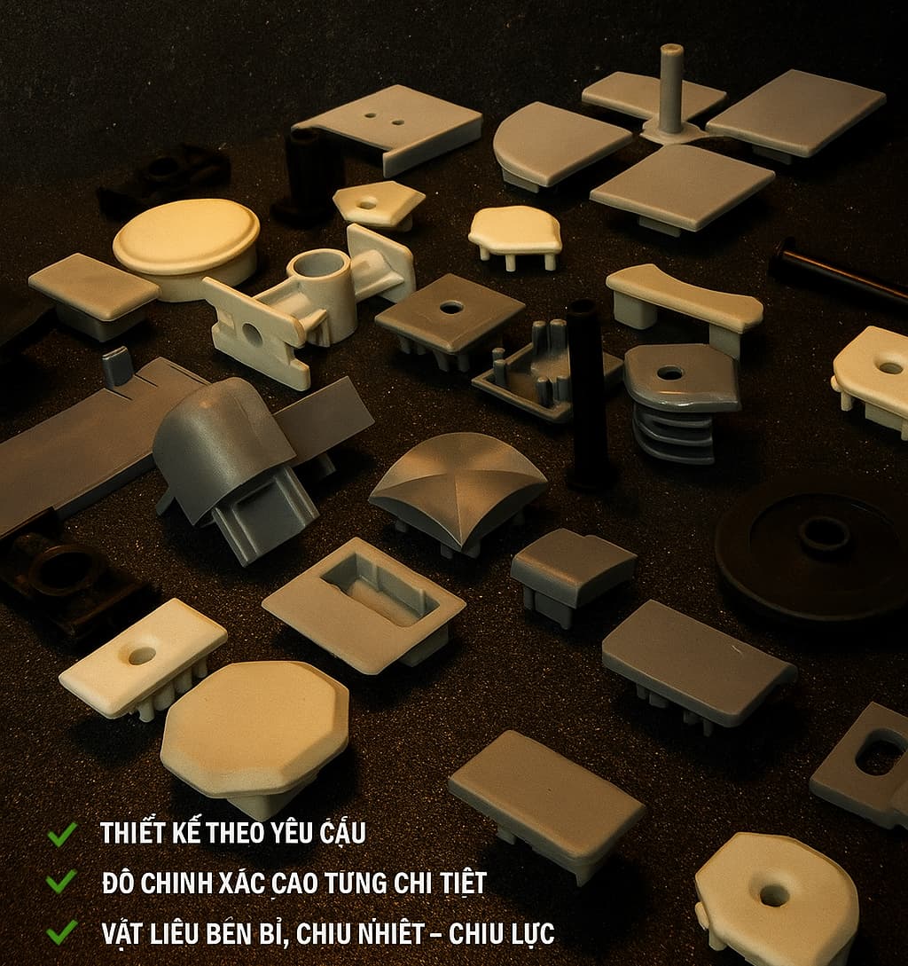 GIA CÔNG SẢN XUẤT NHỰA THEO YÊU CẦU