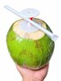 Nút Dừa Khóa Ngắn – Ống Hút Treo Trên Nút