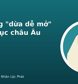 Xu hướng "dừa dễ mở": Vì sao người tiêu dùng châu Âu chuộng dừa có sẵn nút khui?